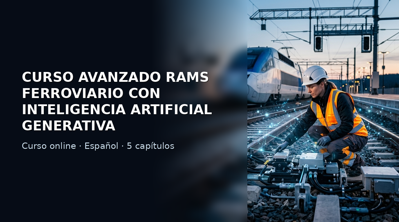 Curso Avanzado RAMS Ferroviario con Inteligencia Artificial Generativa