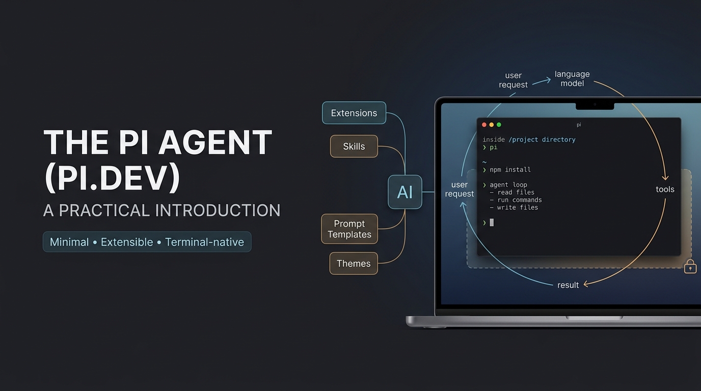 The pi agent (pi.dev): a practical introduction